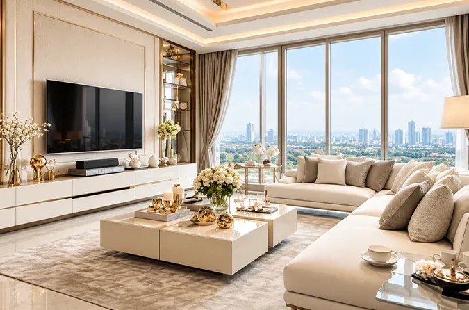 DLF The Crest home interiors