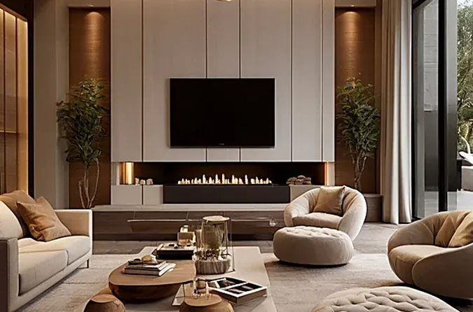 villa entertainment room design 