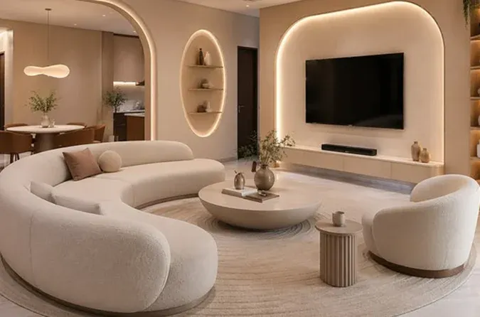 modern luxury villa interiors