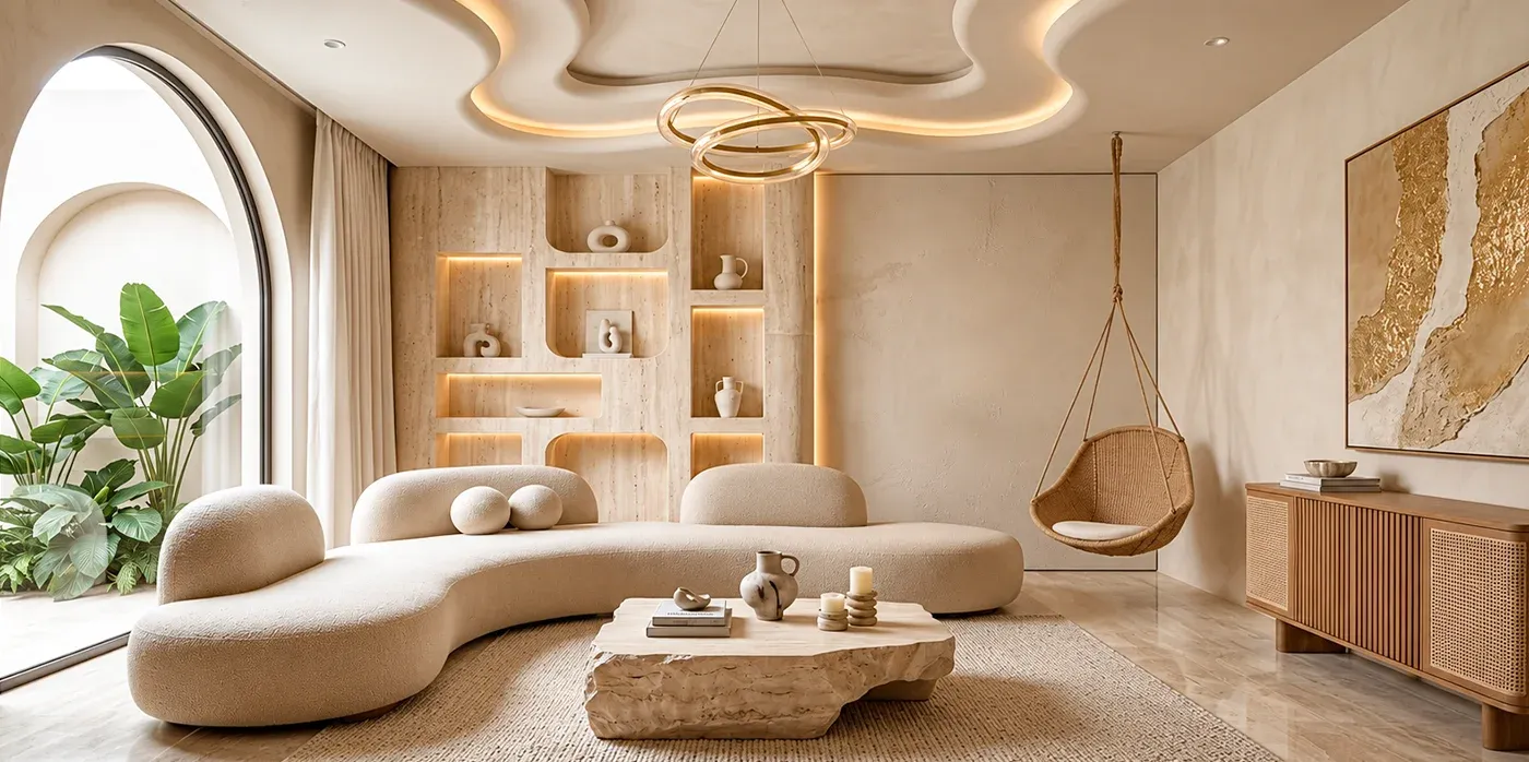 Interior Design for Luxury Homes Around Manesar Weekend Retreat and Farmhouse-Style Residences