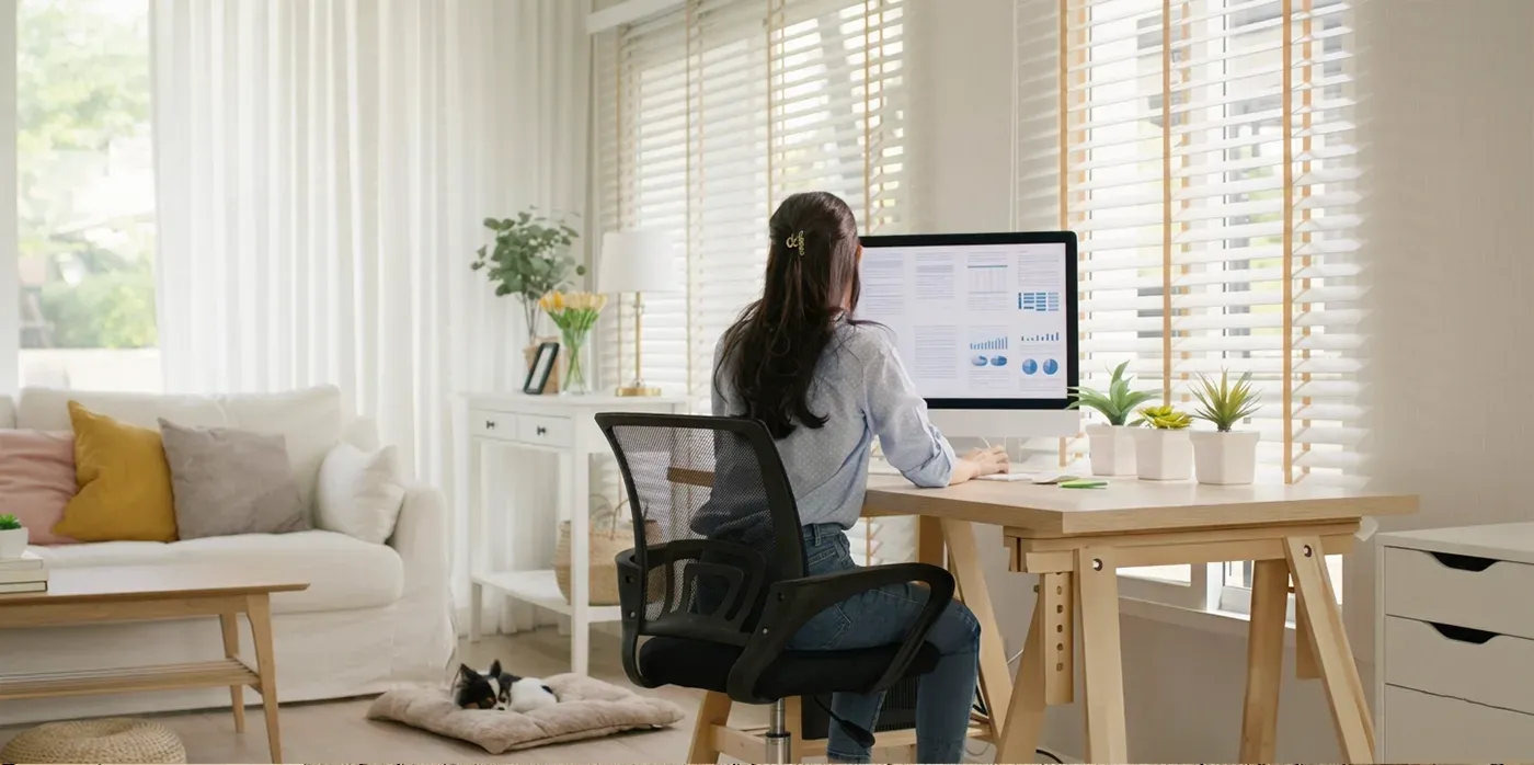 Work-From-Home 2.0: How Interior Designers in Gurgaon Are Redefining Home Offices