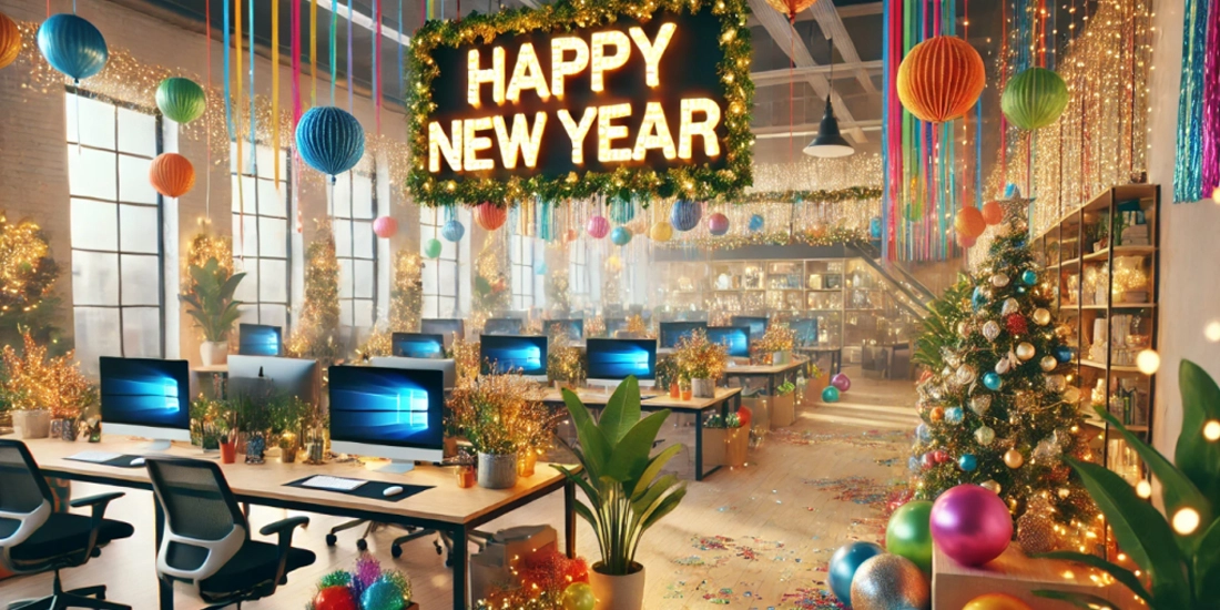 New Year Decoration Ideas for Office